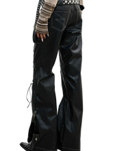 Load image into Gallery viewer, DYSTOPIAN Streetwear | 'Wyvern' Winged Hem Cargo Pants