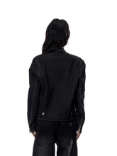 Load image into Gallery viewer, Snap Tab Contrast Stitch Utility Jacket product image