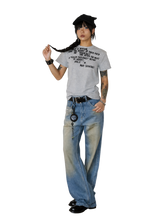 Load image into Gallery viewer, DYSTOPIAN Streetwear | 'Broken' Custom Print Cotton T-Shirt