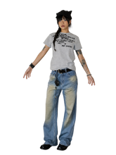Load image into Gallery viewer, DYSTOPIAN Streetwear | 'Broken' Custom Print Cotton T-Shirt