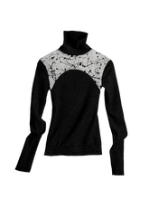 Load image into Gallery viewer, DYSTOPIAN Streetwear | Monochrome Ink Ruched Long Sleeve Tee