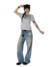 Load image into Gallery viewer, DYSTOPIAN Streetwear | 'Broken' Custom Print Cotton T-Shirt