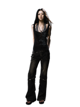 Load image into Gallery viewer, DYSTOPIAN Streetwear | Mottled Contrast Inset Tank Top