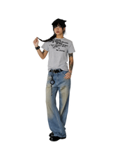 Load image into Gallery viewer, DYSTOPIAN Streetwear | 'Broken' Custom Print Cotton T-Shirt