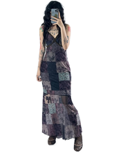 Load image into Gallery viewer, Patchwork Camisole Sun Dress