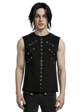 Load image into Gallery viewer, Structured Rivet Stud Tank Top