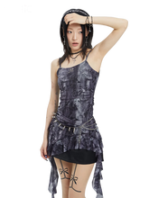 Load image into Gallery viewer, &#39;Wraith&#39; Layered Mini Dress