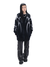 Load image into Gallery viewer, Chrome-Kin Oversized Knit Sweater