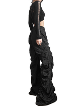 Load image into Gallery viewer, 'Vortex' Shirred Nylon Parachute Pants