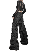 Load image into Gallery viewer, 'Vortex' Shirred Nylon Parachute Pants