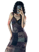 Load image into Gallery viewer, Patchwork Camisole Sun Dress