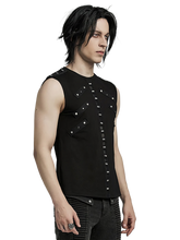 Load image into Gallery viewer, Structured Rivet Stud Tank Top