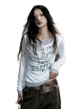 Load image into Gallery viewer, &#39;Revolt&#39; Loose-Fit Draped Cotton Top