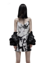 Load image into Gallery viewer, &#39;Create&#39; Graffiti Slip Dress