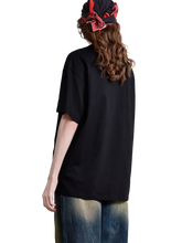 Load image into Gallery viewer, Nox Amor Embroidered Cotton T-Shirt