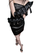 Load image into Gallery viewer, 'Nocturne' Buckle Strap Bracers