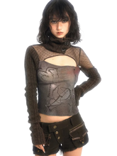 Load image into Gallery viewer, &#39;League&#39; Knit Patchwork Long Sleeve Top