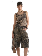 Load image into Gallery viewer, 'Aftermath' Distressed Graphic Print Tank Top