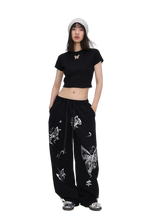 Load image into Gallery viewer, 'Chrysalis' Raglan Crop Top