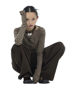 'Drift' Striped Long Sleeve Tee