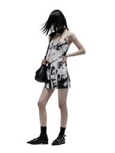 Load image into Gallery viewer, &#39;Create&#39; Graffiti Slip Dress