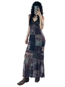 Patchwork Camisole Sun Dress