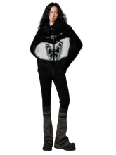 Load image into Gallery viewer, &#39;Psykhe&#39; Knit Cardigan with Buckle Strap