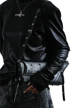 Load image into Gallery viewer, 'Aero' Faux Leather Studded Sling Bag