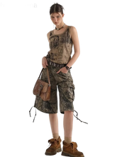 Load image into Gallery viewer, 'Aftermath' Distressed Graphic Print Tank Top