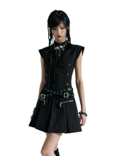 Load image into Gallery viewer, &#39;Ravus&#39; Structured Utility Mini Dress