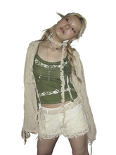 Load image into Gallery viewer, Ruffled Lace Cover Up