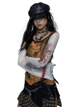 Load image into Gallery viewer, &#39;Baron&#39; Artistic Flare Sleeve Top
