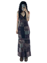 Load image into Gallery viewer, Patchwork Camisole Sun Dress