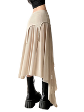 Load image into Gallery viewer, Enigma Mesh Punk Skirt