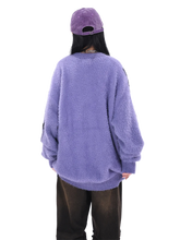 Load image into Gallery viewer, Chrome-Kin Oversized Knit Sweater