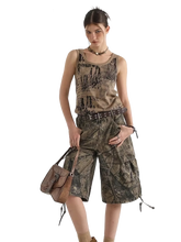 Load image into Gallery viewer, 'Aftermath' Distressed Graphic Print Tank Top