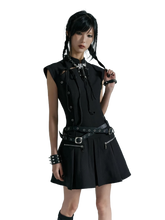 Load image into Gallery viewer, &#39;Ravus&#39; Structured Utility Mini Dress