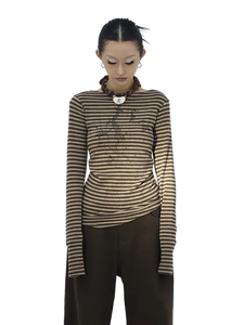 'Drift' Striped Long Sleeve Tee