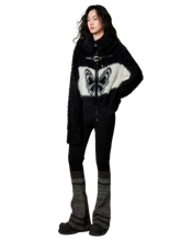 Load image into Gallery viewer, &#39;Psykhe&#39; Knit Cardigan with Buckle Strap