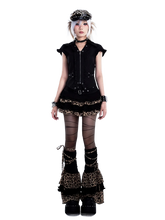 Load image into Gallery viewer, Ruffled Leopard Print Leg Warmers