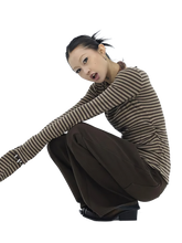 Load image into Gallery viewer, &#39;Drift&#39; Striped Long Sleeve Tee