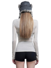 Load image into Gallery viewer, &#39;Cruciform&#39; Sheer Long Sleeve Tee