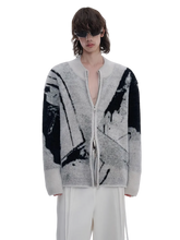 Load image into Gallery viewer, &#39;Lupus&#39; Dual Zip Knit Cardigan