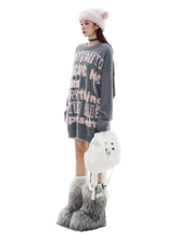 Load image into Gallery viewer, &#39;Love Letter&#39; Oversized Knit Sweater