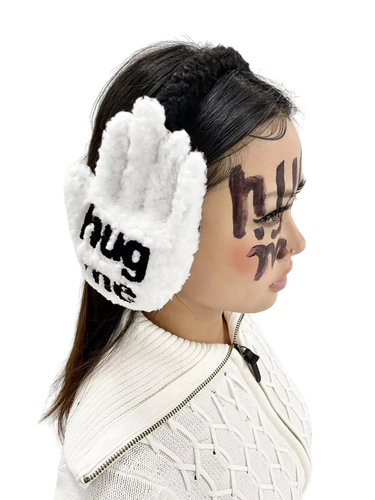'Hug Me' Wool Fleece Ear Muffs