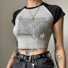 Load image into Gallery viewer, Stellar Emilia HyperCrop Tee