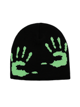 Load image into Gallery viewer, Handprint Knit Beanie