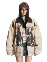 Load image into Gallery viewer, &#39;Hound&#39; Padded Corduroy Zip Up Jacket