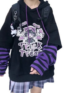 'Trick or Treat' Two Piece Oversized Hoodie