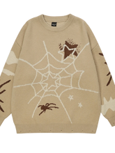 Load image into Gallery viewer, Spider Friend Oversized Knit Sweater